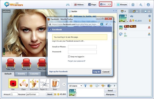 Title: 123 PPV Software Chat Software HD Video, Webcam Chat, HTML Chat, Live PPV Software, Video Chat